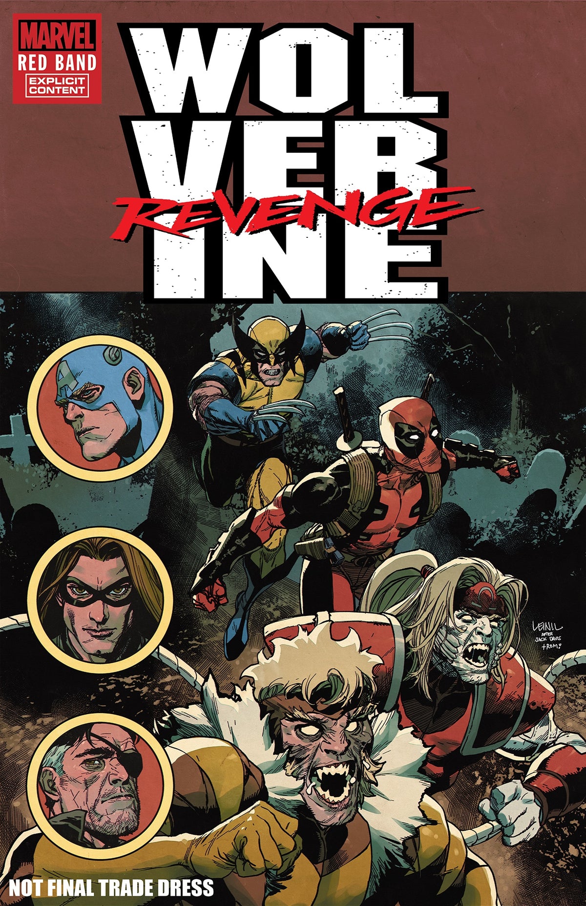 WOLVERINE: REVENGE - RED BAND #1 1:25 INCV LEINIL YU HOMAGE VARIANT [POLYBAGGED]