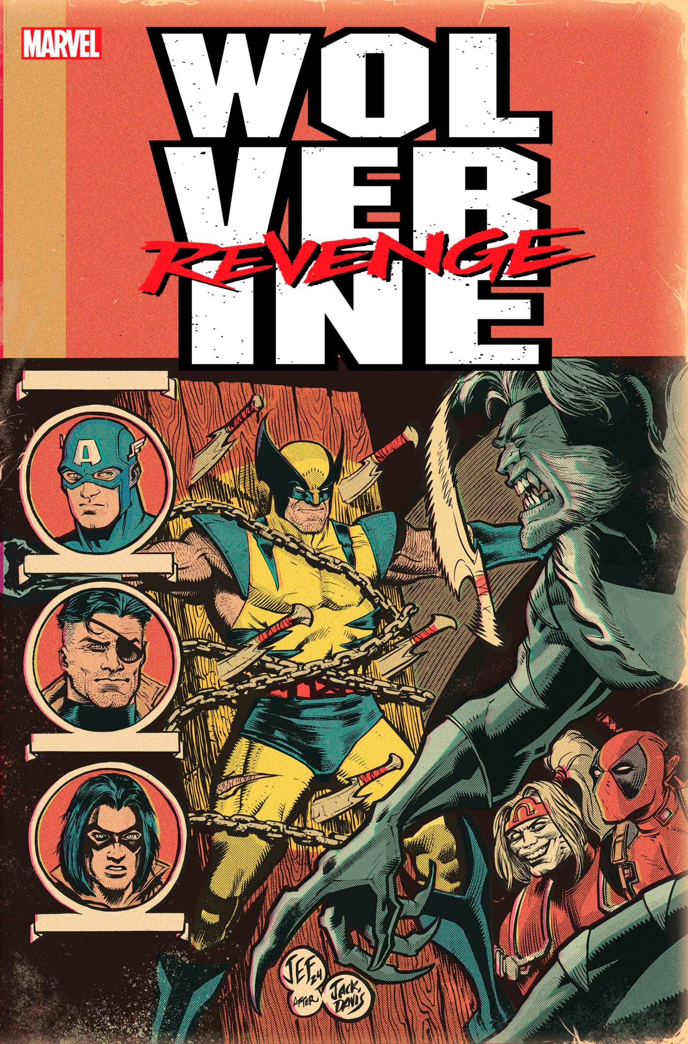 WOLVERINE: REVENGE - RED BAND #2 1:25 INCV JUAN FERREYRA HOMAGE VARIANT [POLYBAGGED]