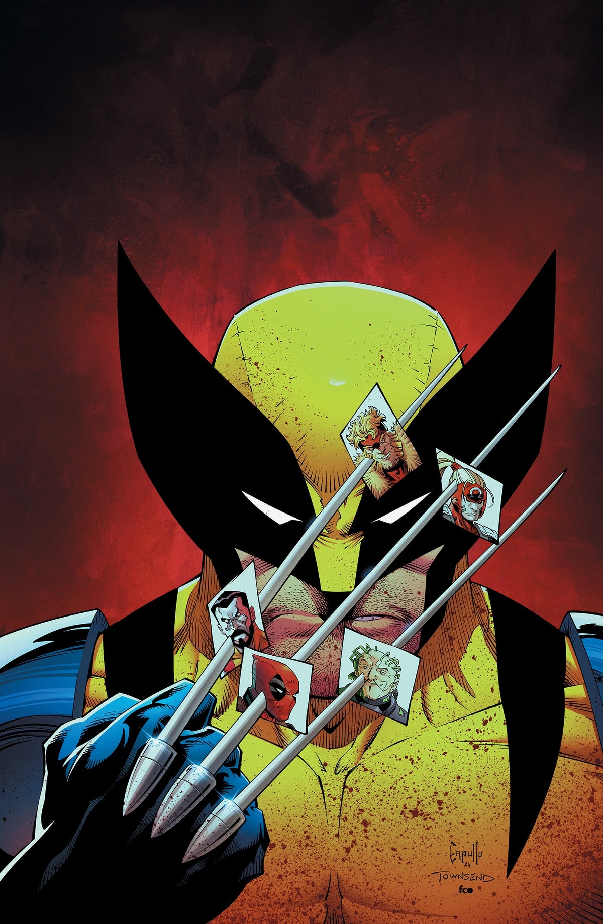 WOLVERINE: REVENGE - RED BAND #2 1:100 INCV GREG CAPULLO VIRGIN VARIANT [POLYBAGGED]