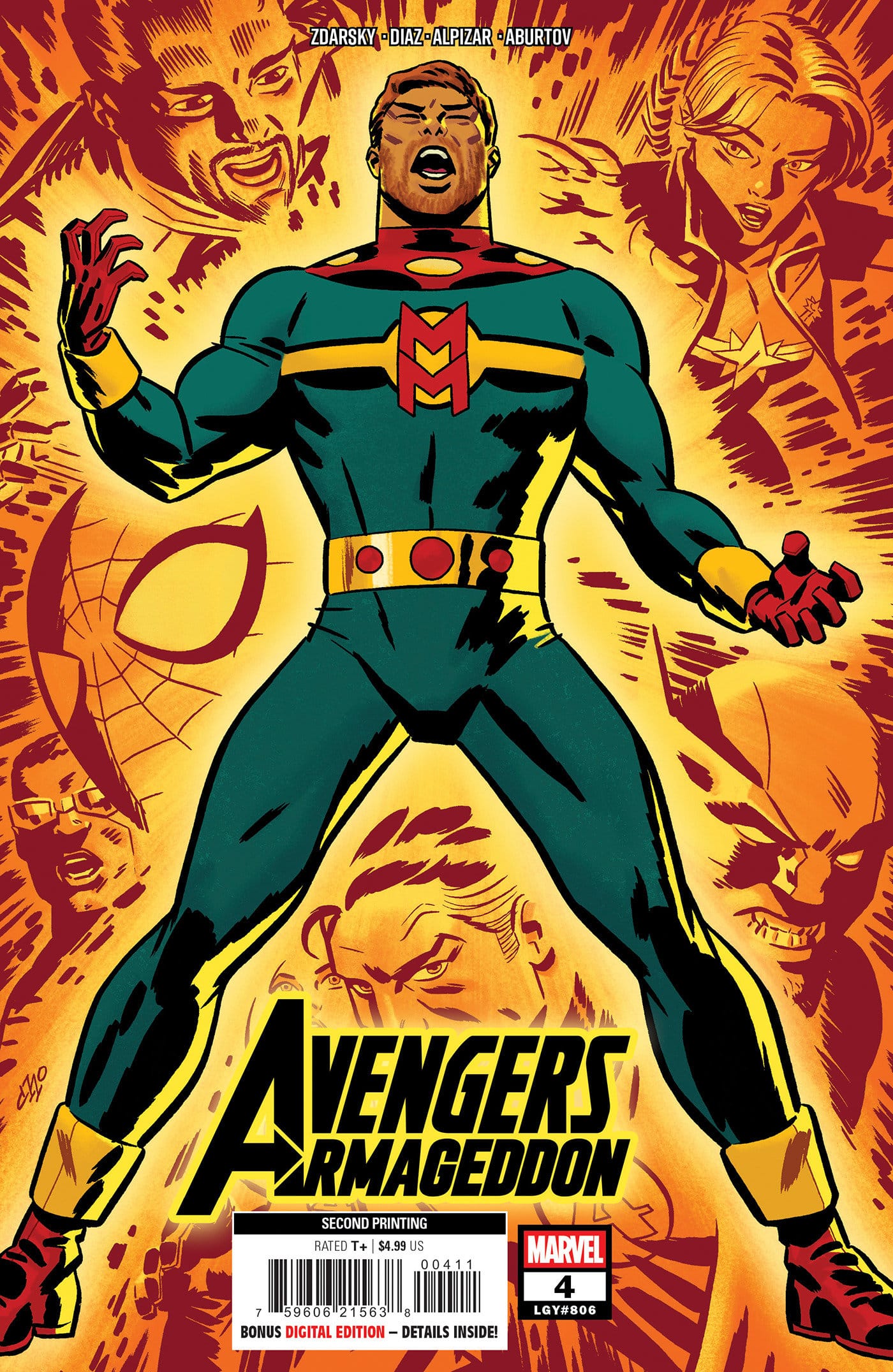 AVENGERS: ARMAGEDDON #4 MICHAEL CHO 2ND PRINTING VARIANT (Release Date: 10/28/2026)