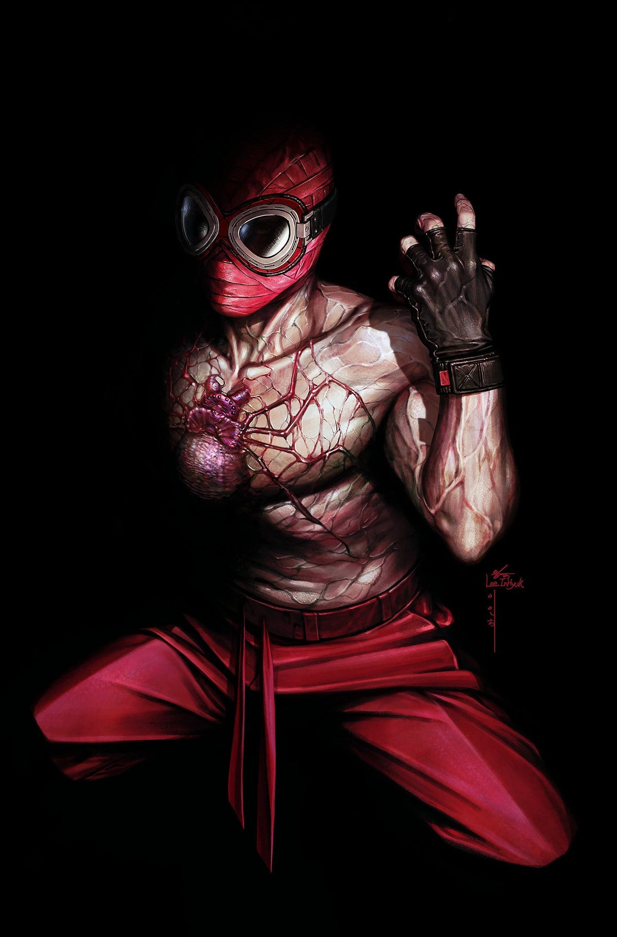 MIDNIGHT SPIDER-MAN #1 1:100 INCV COVER J INHYUK LEE VIRGIN VARIANT (Release Date: 10/07/2026)