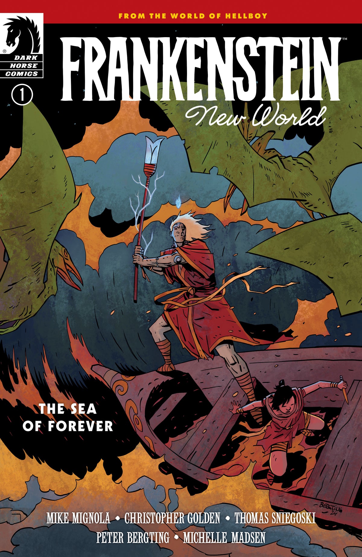 Frankenstein: New World--The Sea of Forever #1 (CVR A) (Peter Bergting)