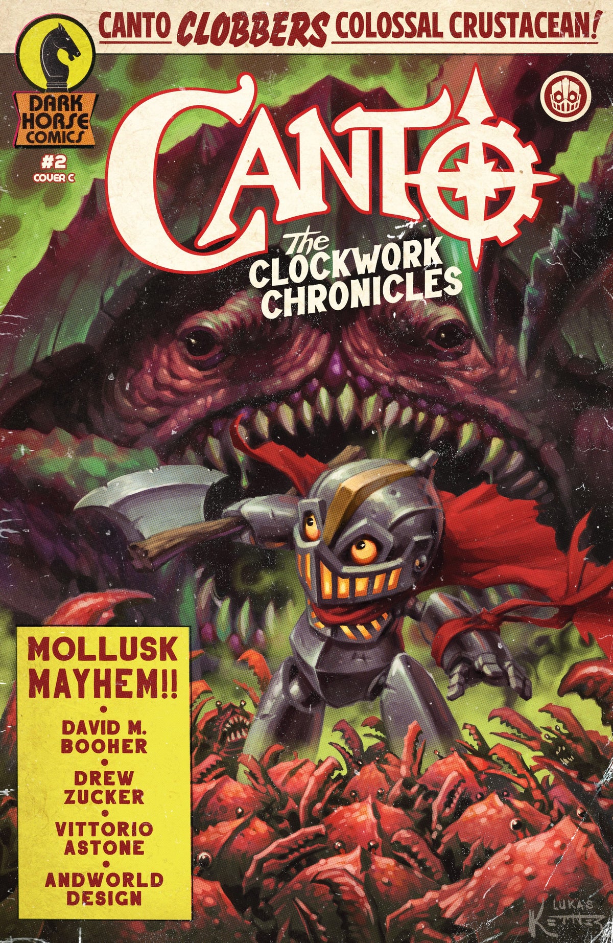 Canto: The Clockwork Chronicles #2 (CVR C) (1:15) (Lukas Ketner)
