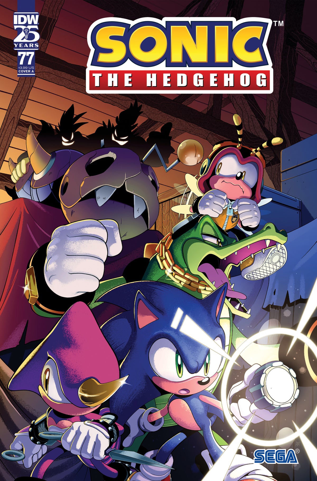 Sonic the Hedgehog #77 Cover A (Thomas)