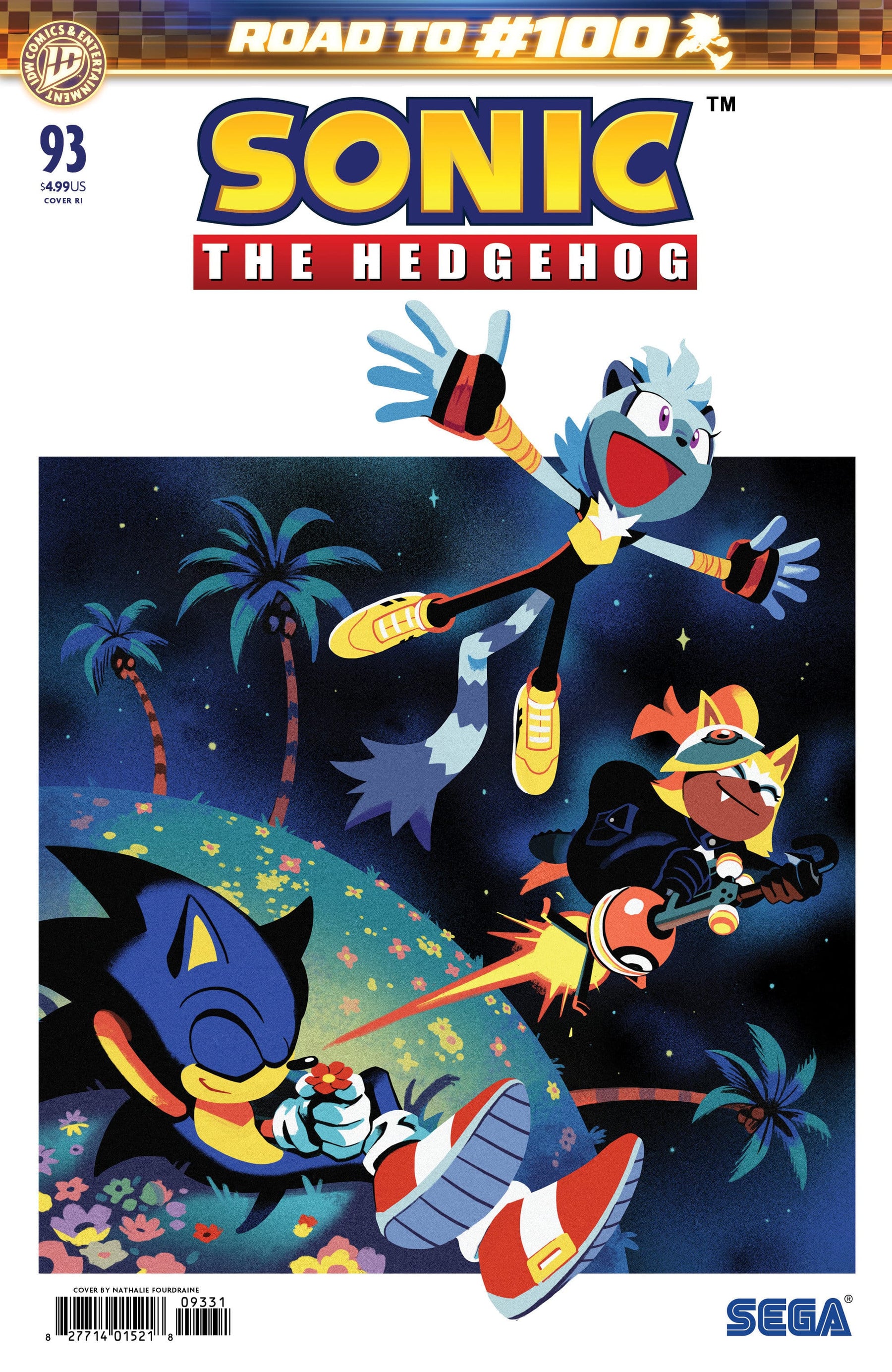 Sonic the Hedgehog #93 Variant RI (15) (Fourdraine) (Release Date: 01/20/2027)