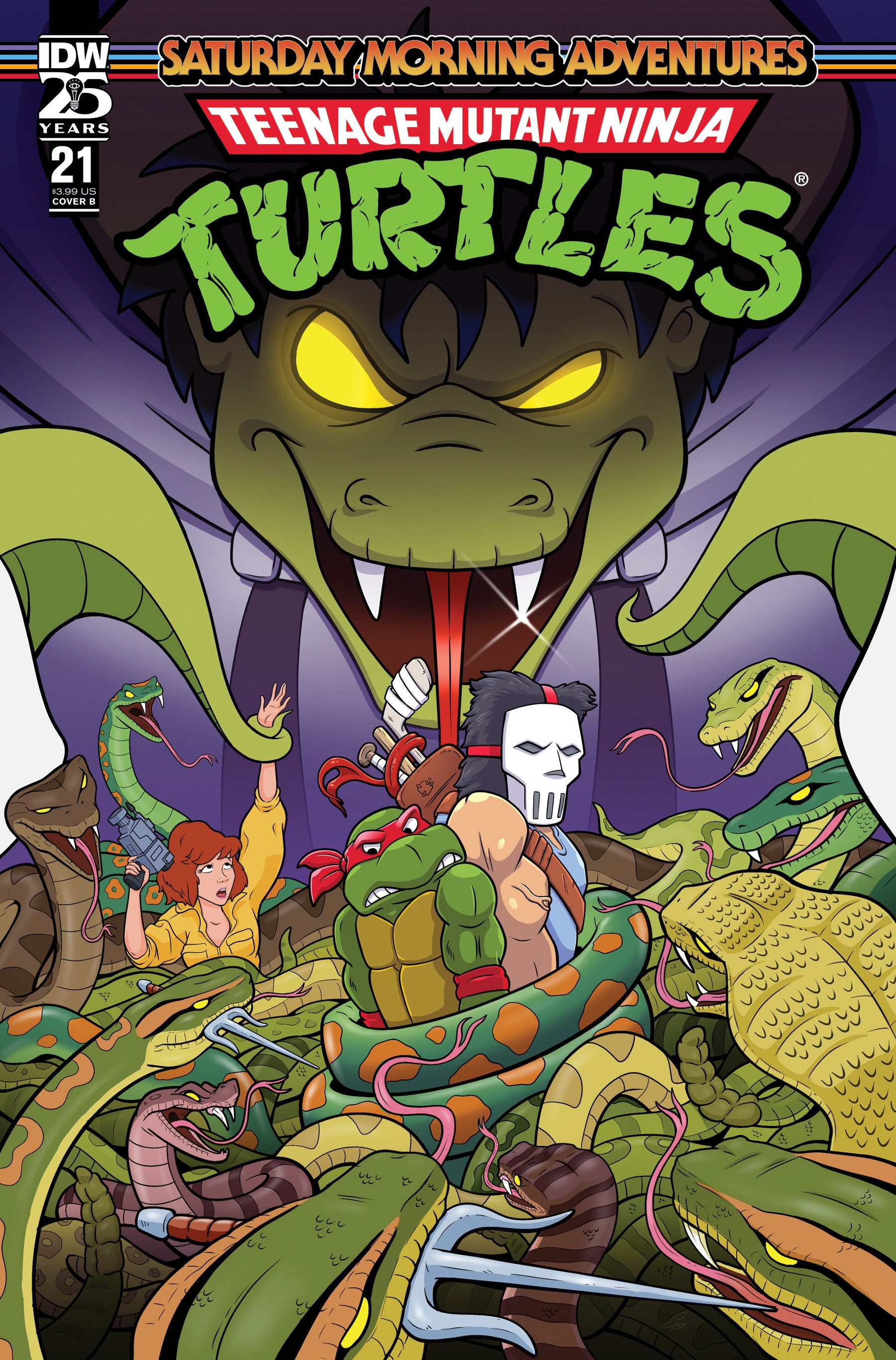 Teenage Mutant Ninja Turtles: Saturday Morning Adventures #21 Variant B (Pearce)