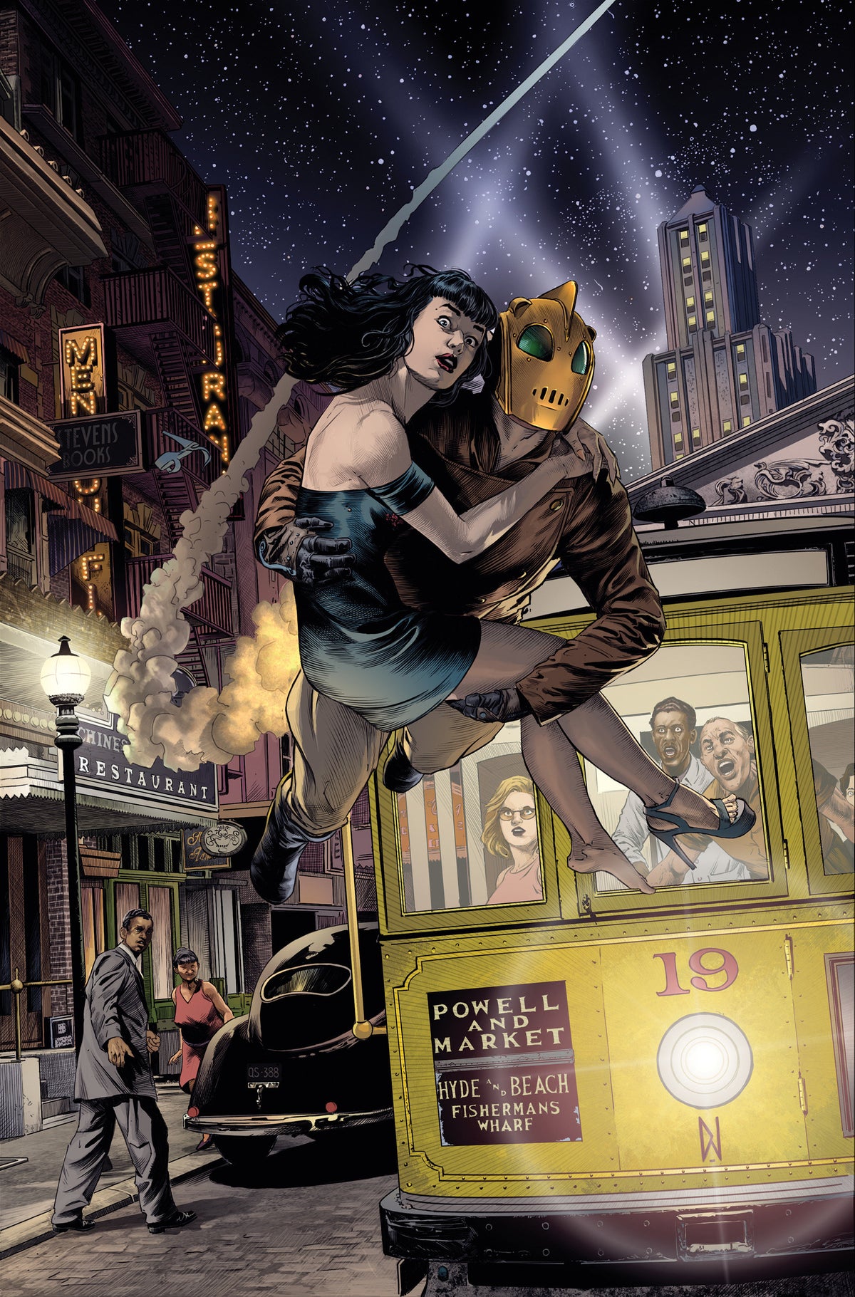 The Rocketeer: Breaks Free #3 Variant RI 1:10 INCV (Wheatley Full Art)