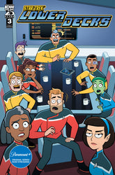 Star Trek: Lower Decks #3 Cover A (Lawrence)