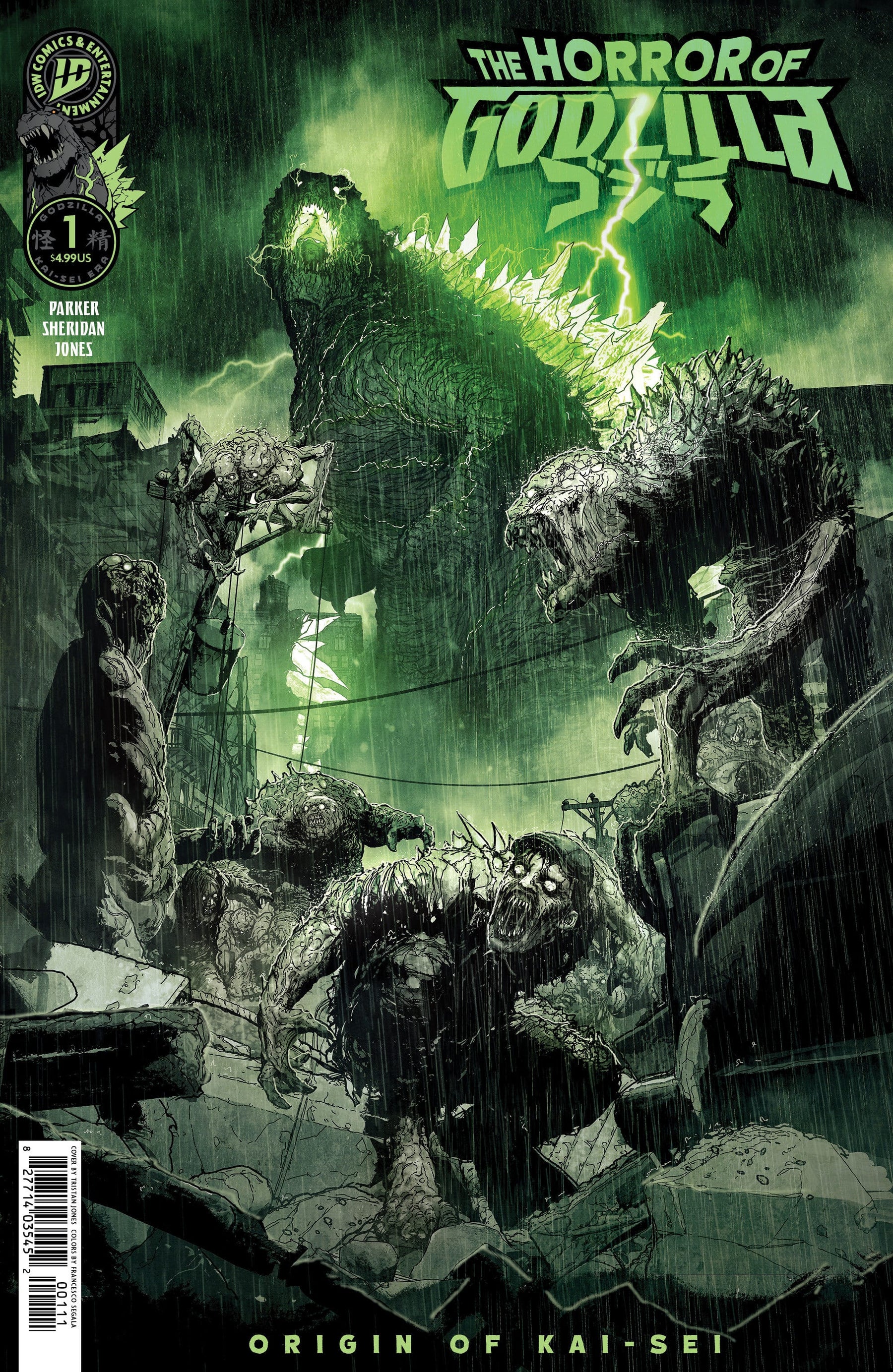 The Horror of Godzilla [Kai-Sei Era] #1 Cover A (Jones) (2nd Print) (Release Date: 09/16/2026)