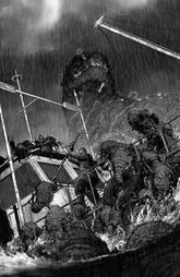 The Horror of Godzilla [Kai-Sei Era] #3 1:10 INCV Variant RI (Jones B&W Full Art) (Release Date: 10/21/2026)