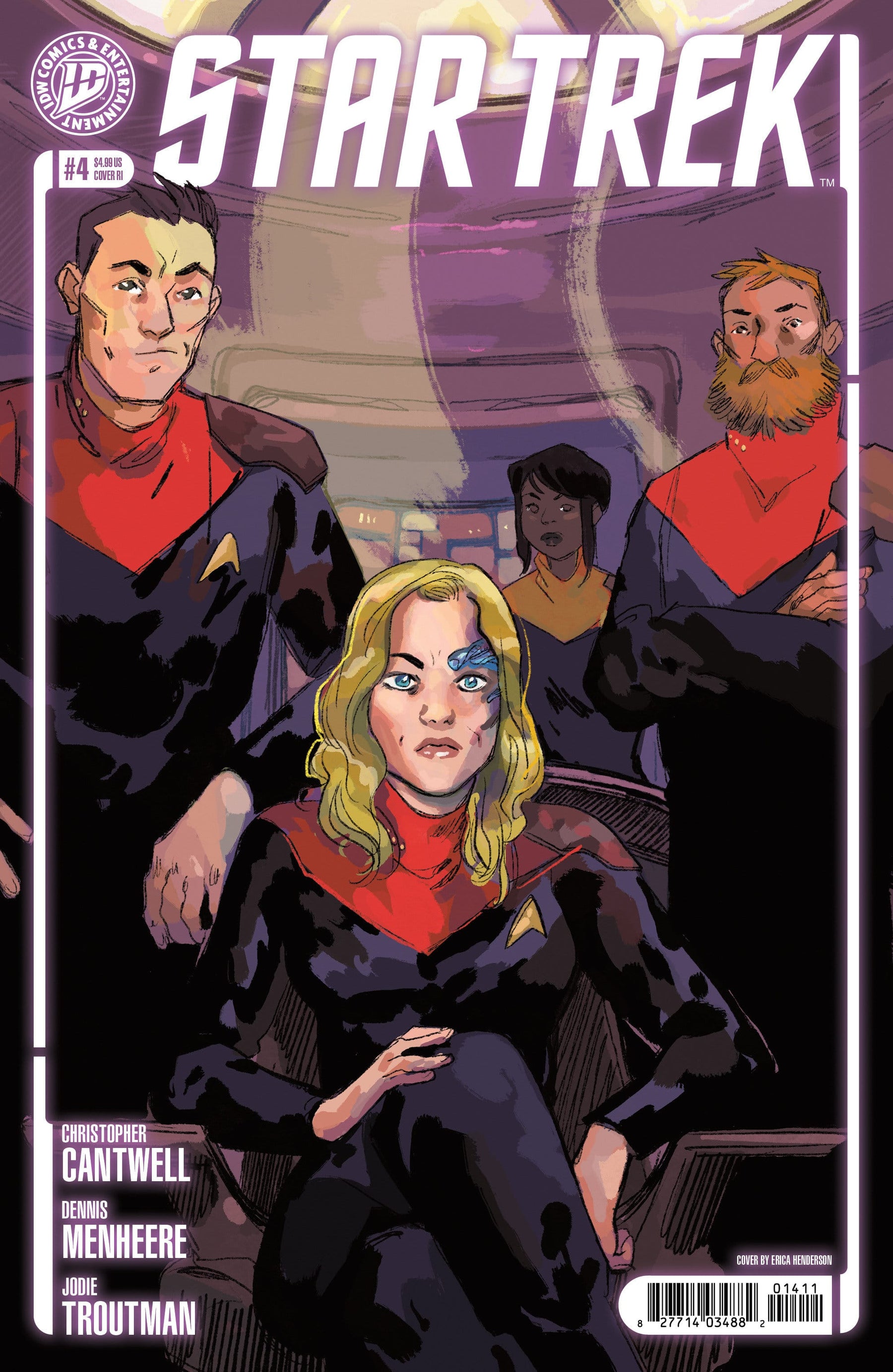 Star Trek (2026) #4 1:10 INCV Variant RI (Henderson) (Release Date: 01/20/2027)