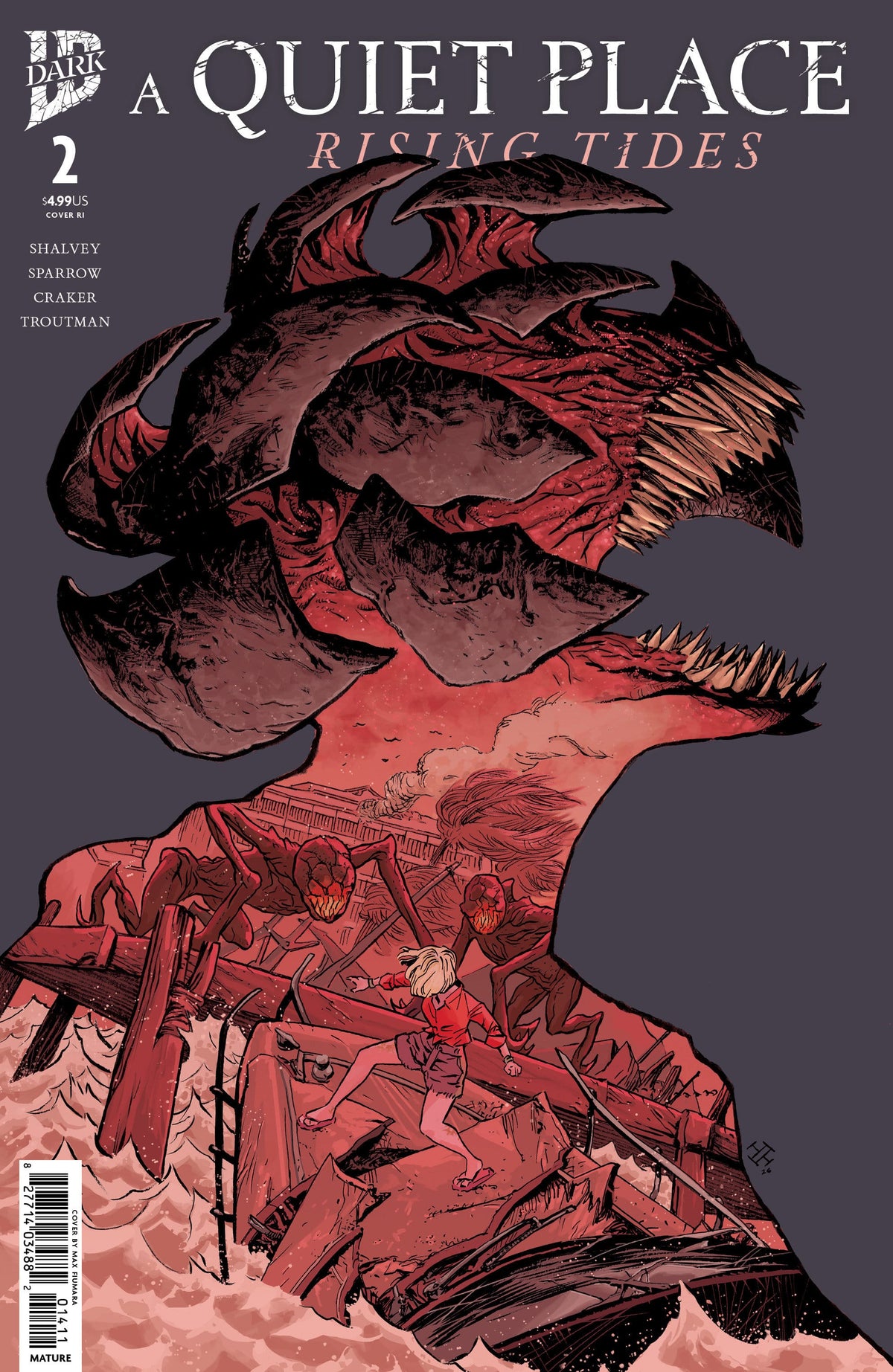 A Quiet Place: Rising Tides #2 1:10 INCV Variant RI (Fiumara)