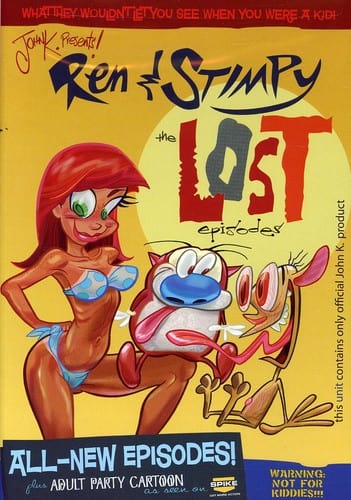 --- Movies DVD: Ren & Stimpy, Lost Episodes 097368816244 CMC881624DVD