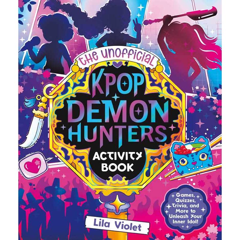 Unofficial KPop Demon Hunters Activity Book.