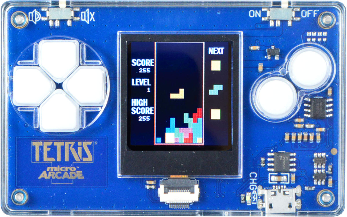 --- Toys > Mini Arcades Micro Arcade: Tetris 810010990136