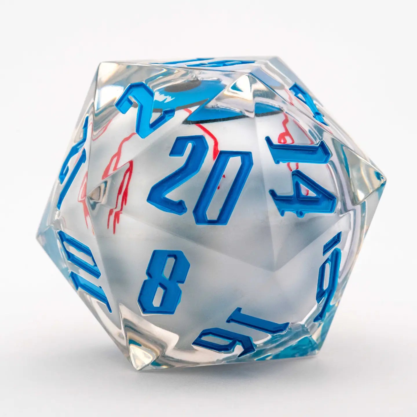 Crazy Moving Eyeball Mammoth Liquid Core D20.