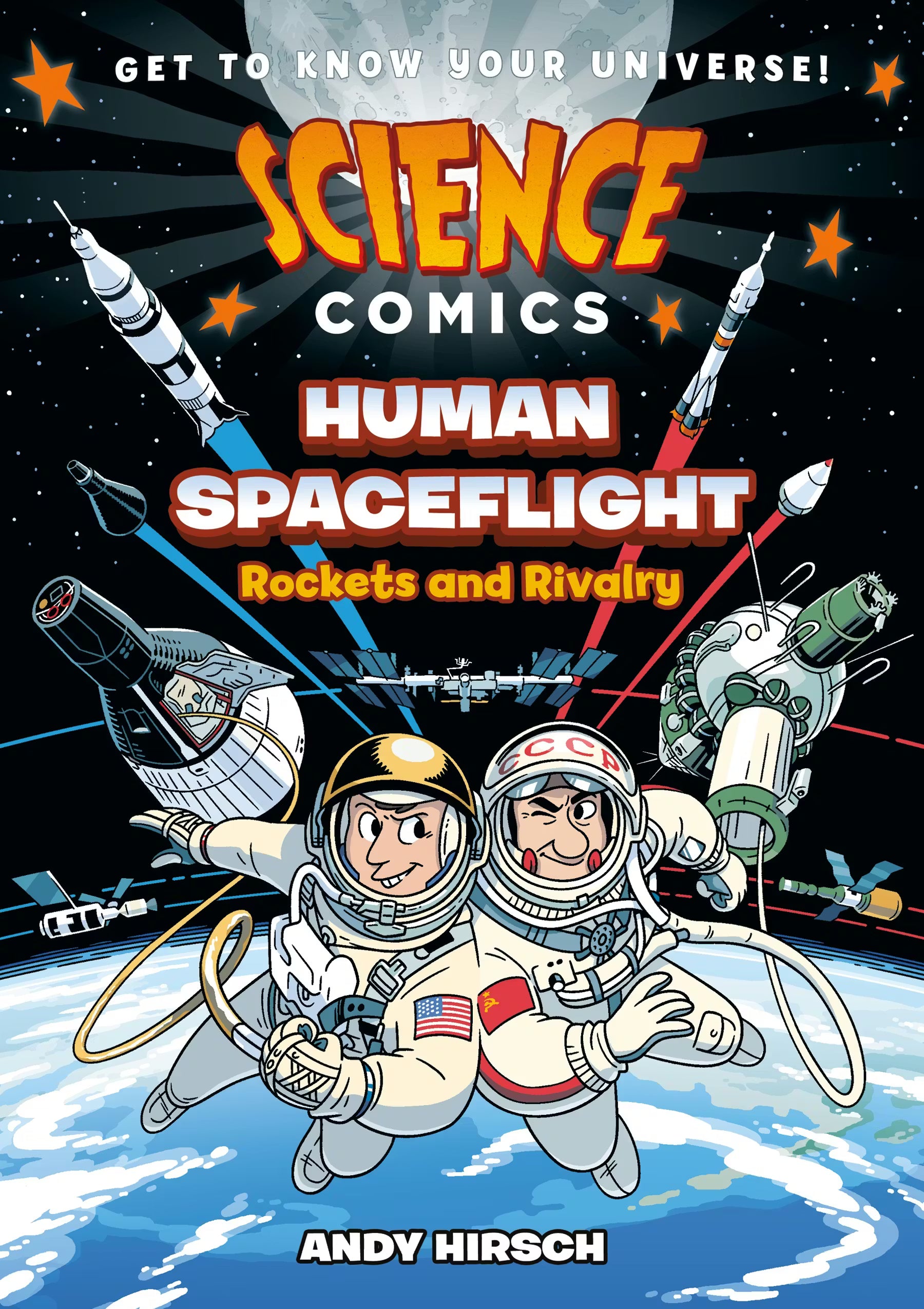 First Second Graphic Novel > Kids Science Comics: Human Spaceflight 9781250846549 FS-846549