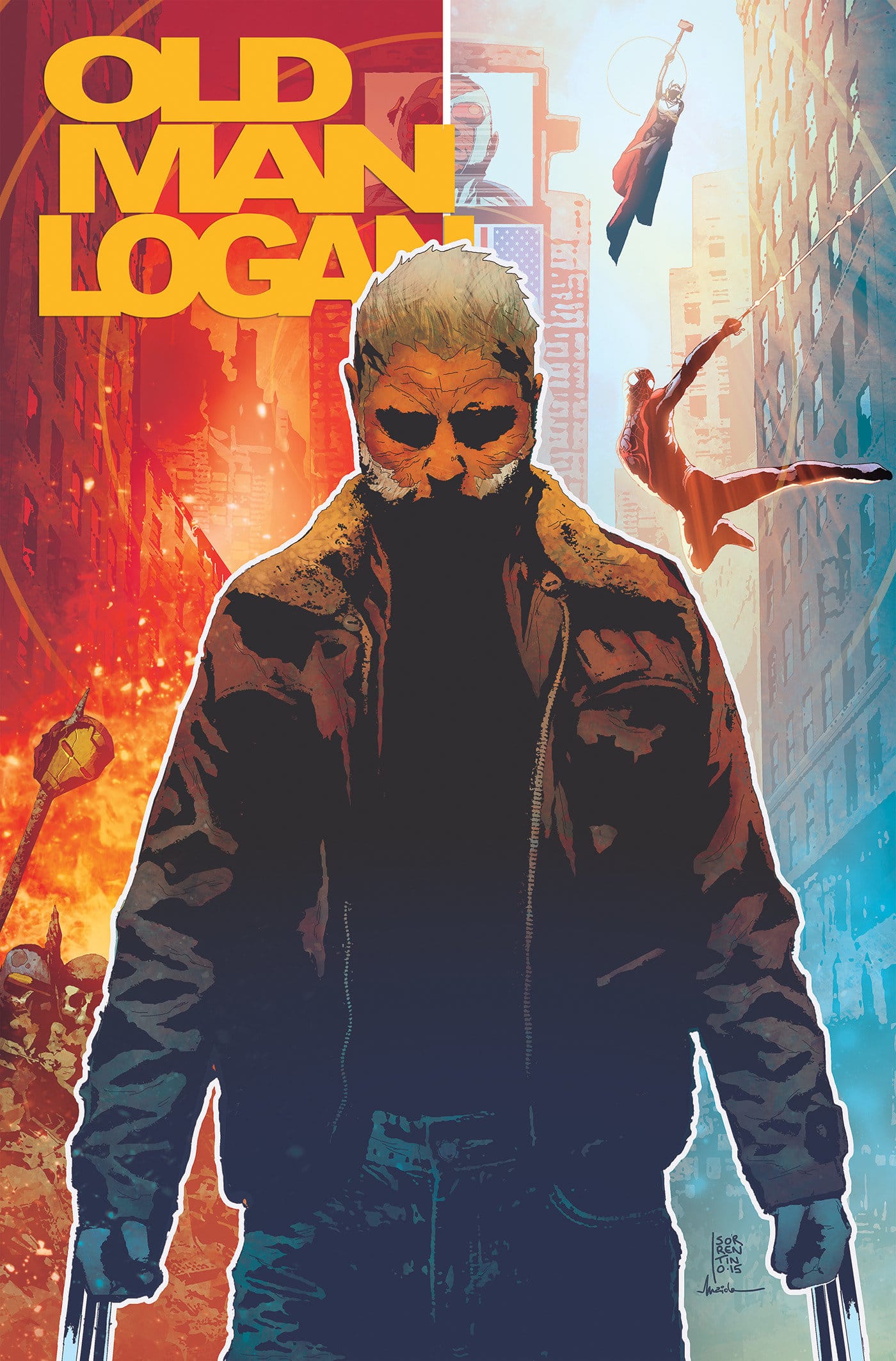 Wolverine: Old Man Logan Omnibus Vol. 1 Andrea Sorrentino Cover HC (Release Date: 12/15/2026)