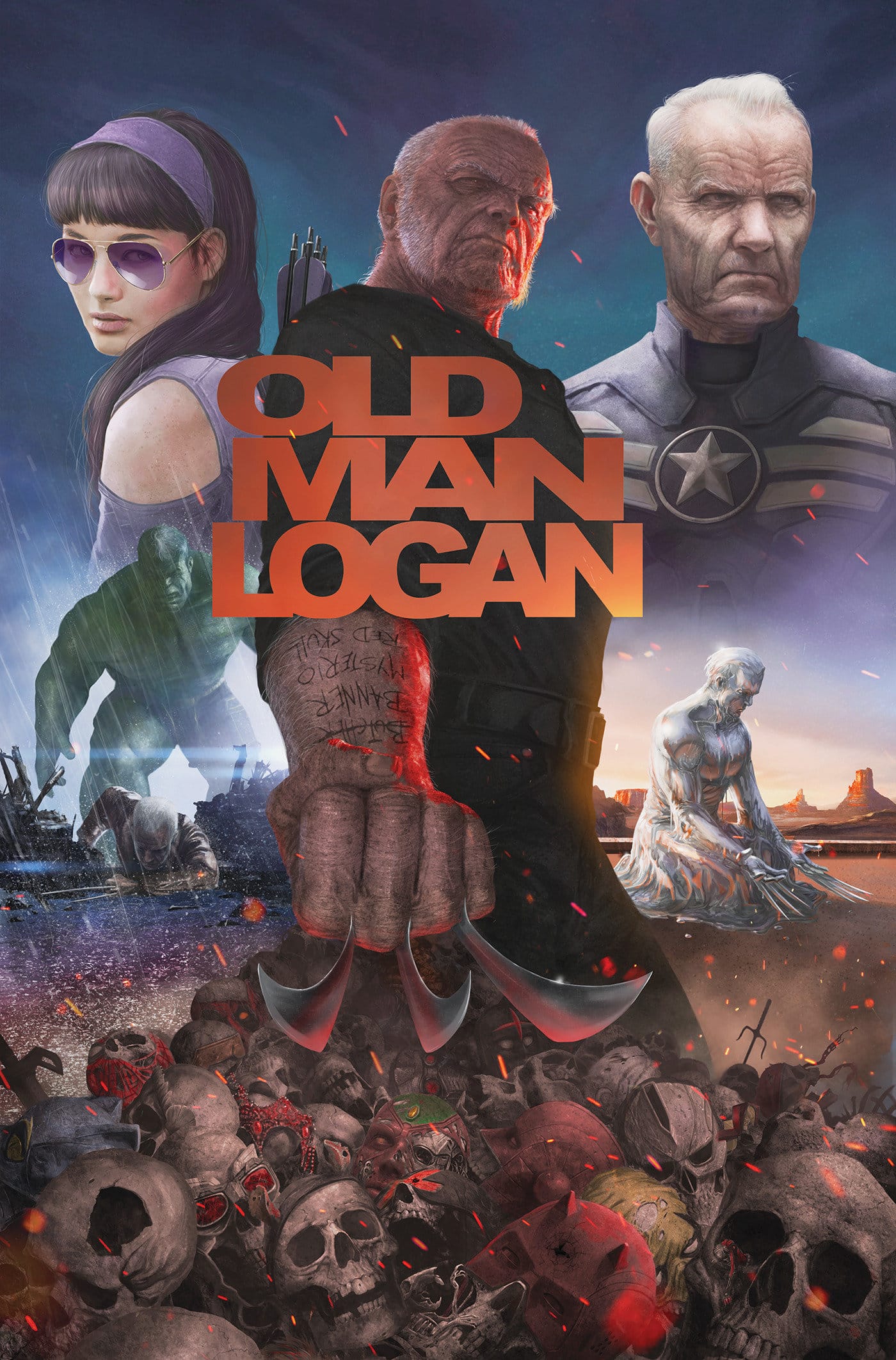 Wolverine: Old Man Logan Omnibus Vol. 1 Rahzzah Cover [DM Only] HC (Release Date: 12/15/2026)