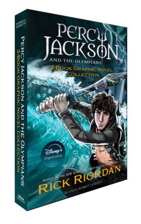 Percy Jackson 3-Book Graphic Novel Collection.
