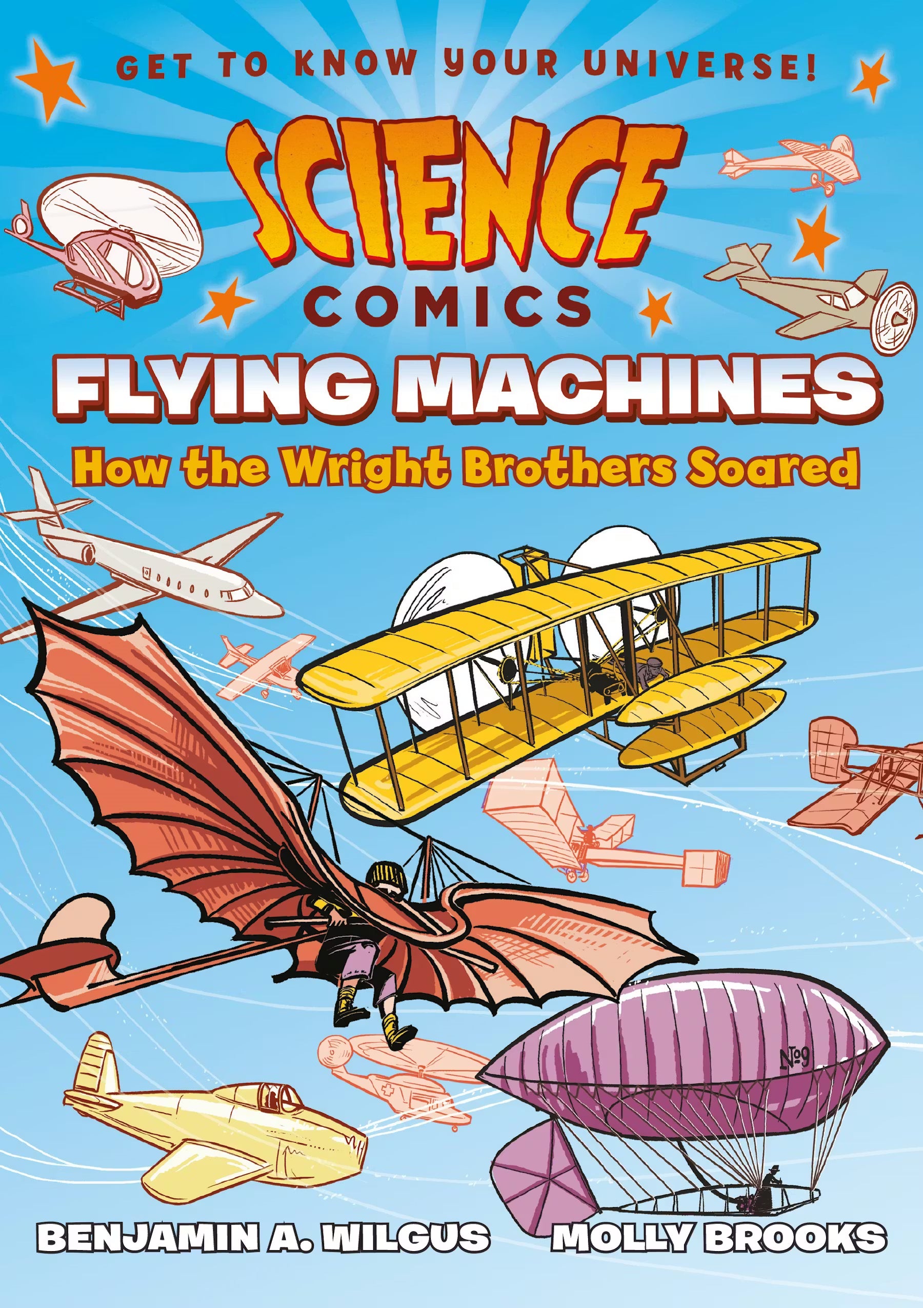 First Second Graphic Novel > Kids Science Comics: Flying Machines 9781626721395 FS-721395