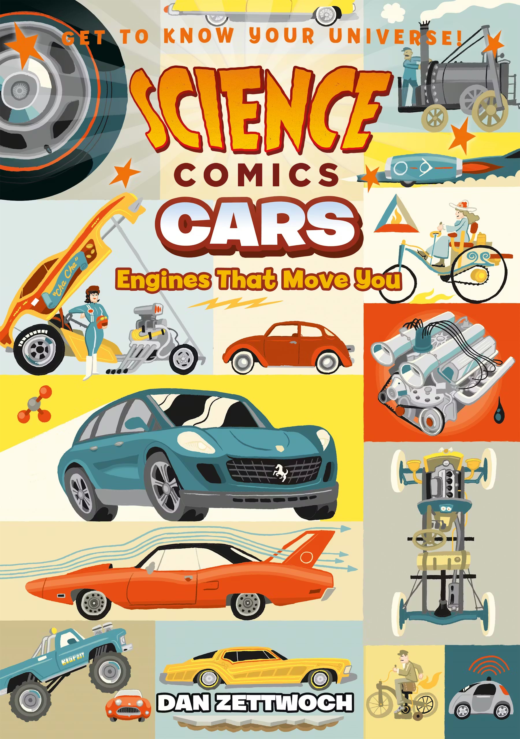 First Second Graphic Novel > Kids Science Comics: Cars 9781626728226 FS-728226