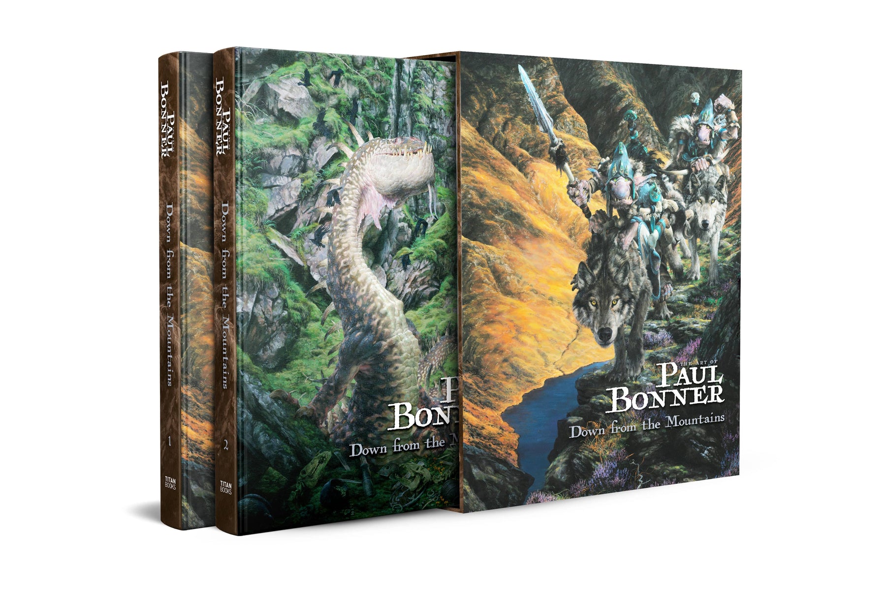 The Art of Paul Bonner: Down from the Mountains HC (Release Date: 11/03/2026)