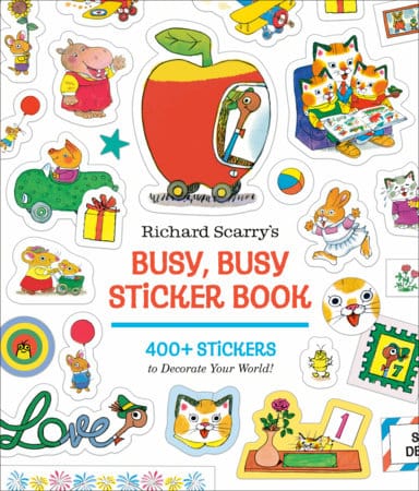 Richard Scarry's Busy, Busy Sticker Book.