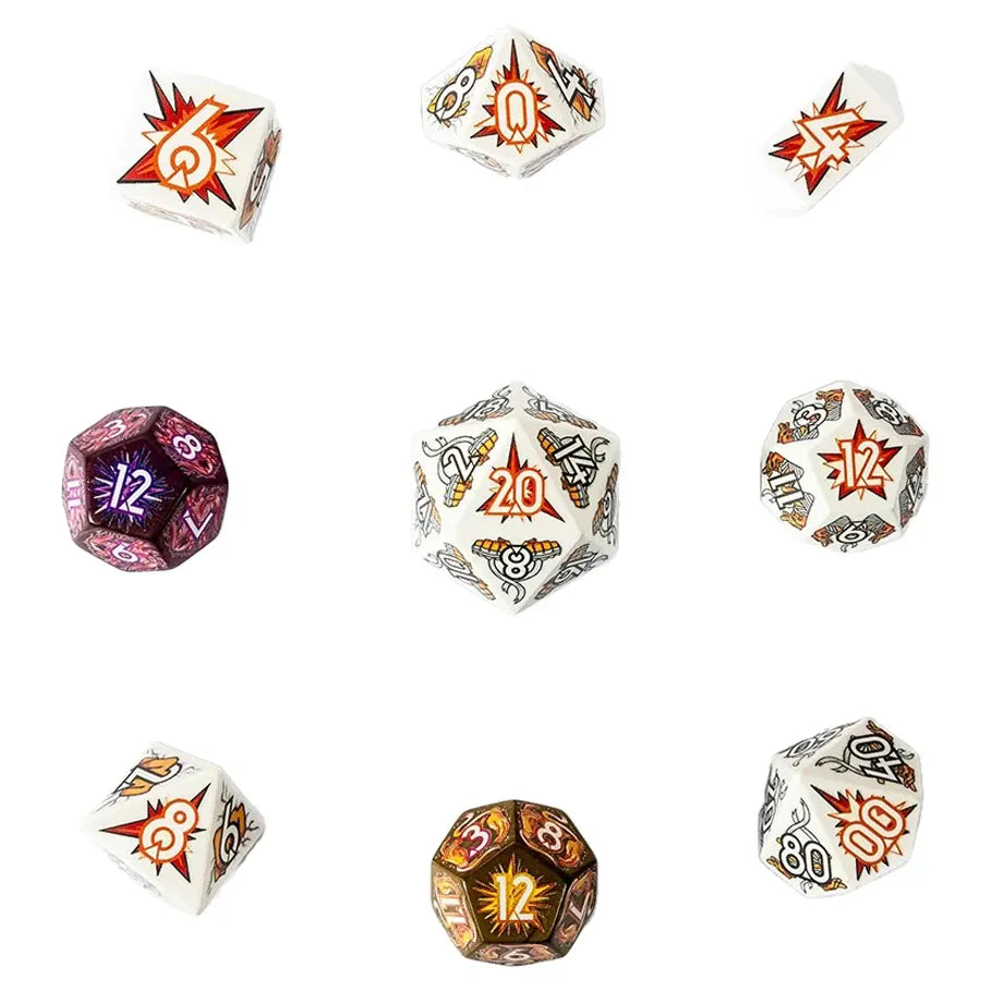 Dice 9-set: Daggerheart - Brawler.