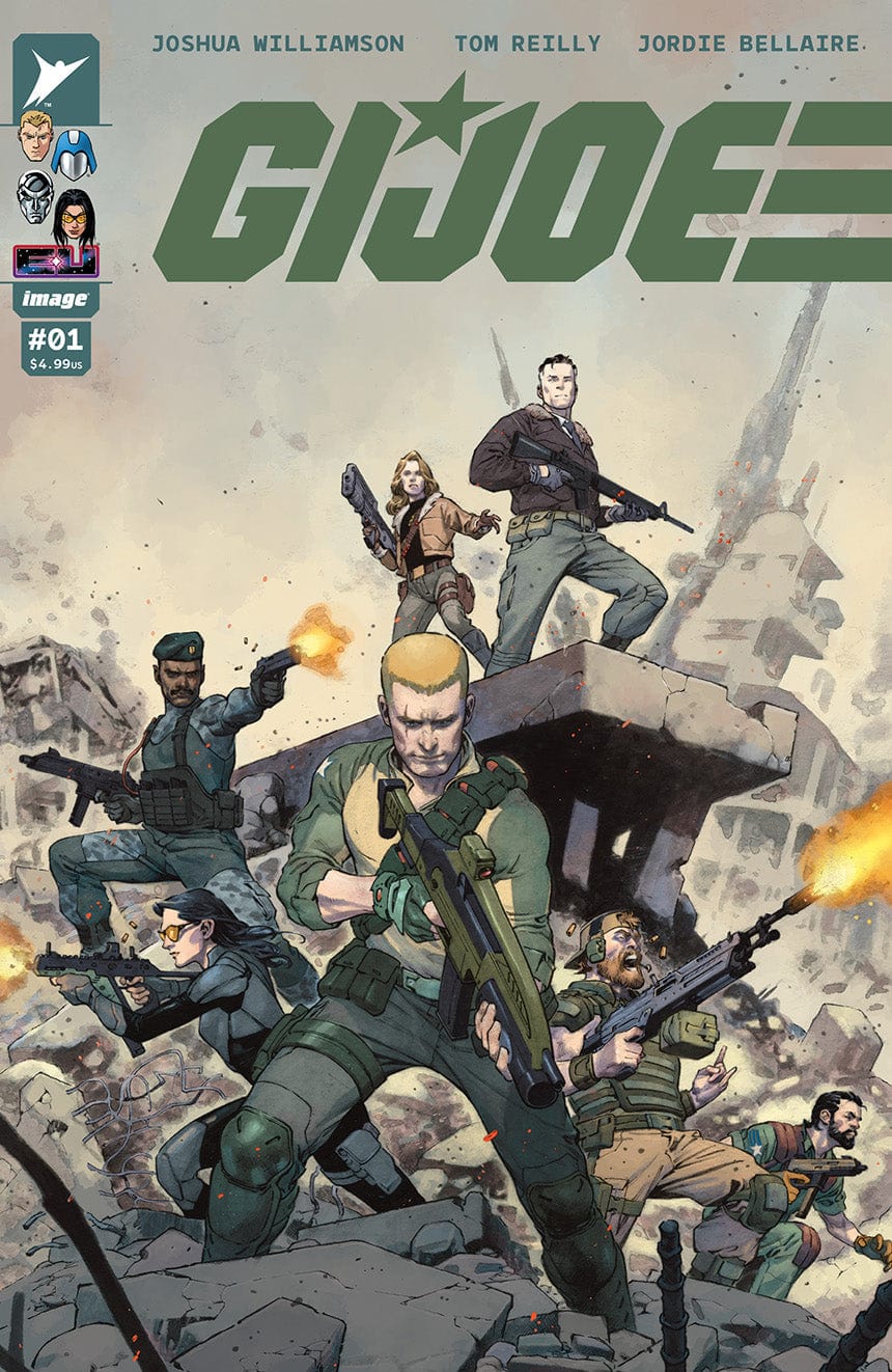 GI JOE #1 Cover B by (OPENA) [SIGNED BY JOSH WILLIAMSON]