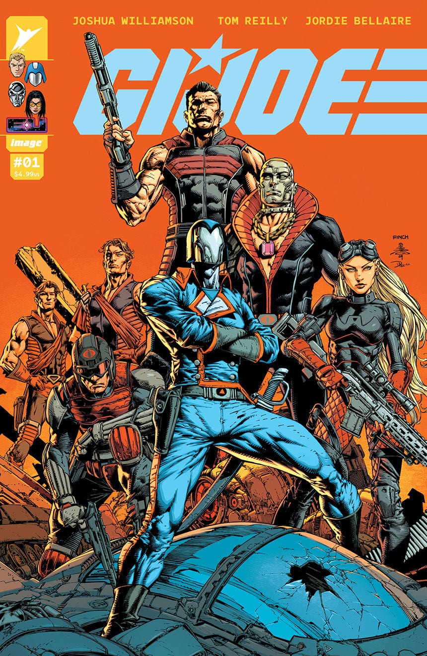 GI JOE #1 Cover D (FINCH) [SIGNED BY JOSH WILLIAMSON]