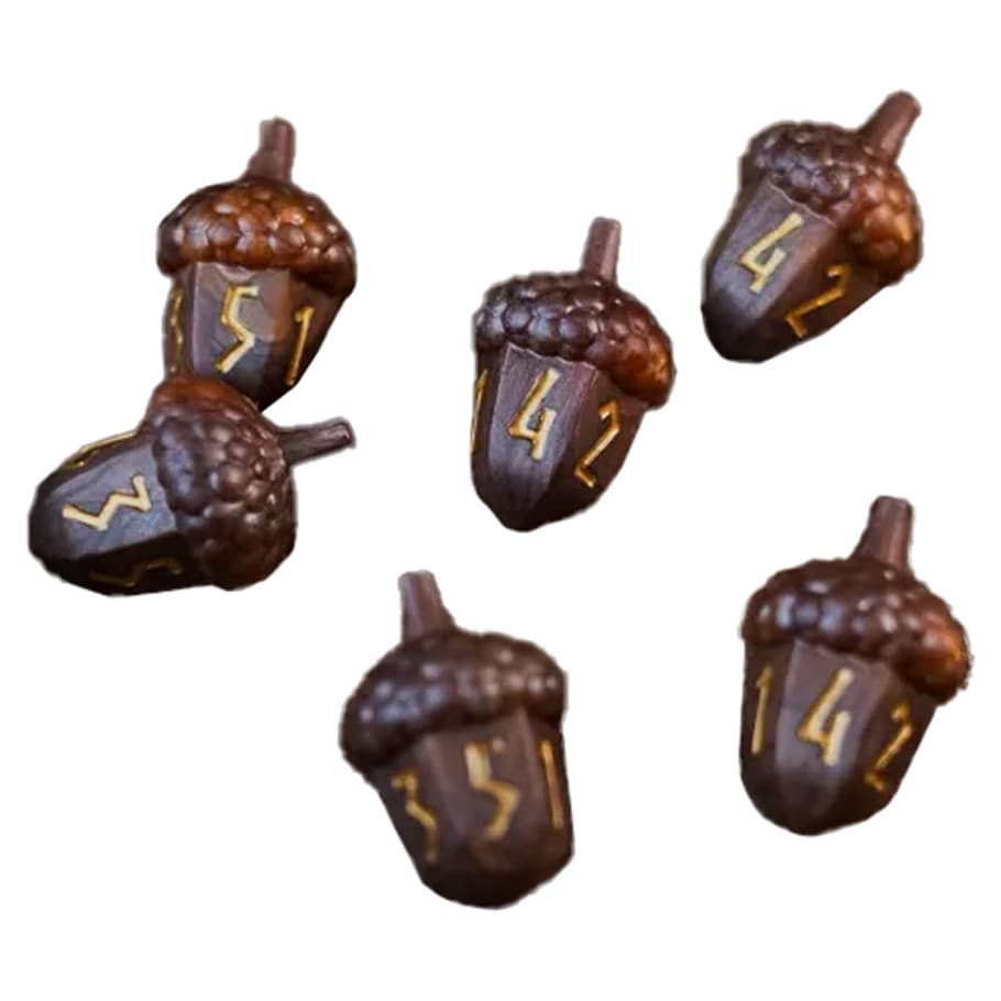 D6: Resin: Legend in the Mist: Acorn (6).