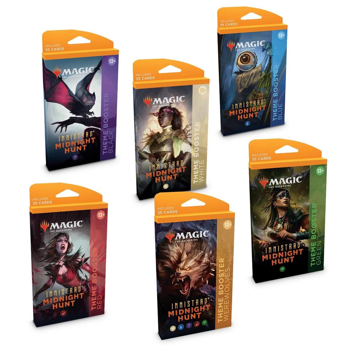 --- Trading Card Games > Magic The Gathering MTG: Innistrad Midnight Hunt - Theme Booster Pack 630509987122 WOC C89520000