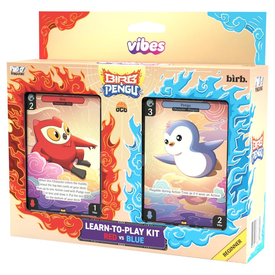Vibes: Birb & Pengu 1st Edition Beginner Starter Deck.