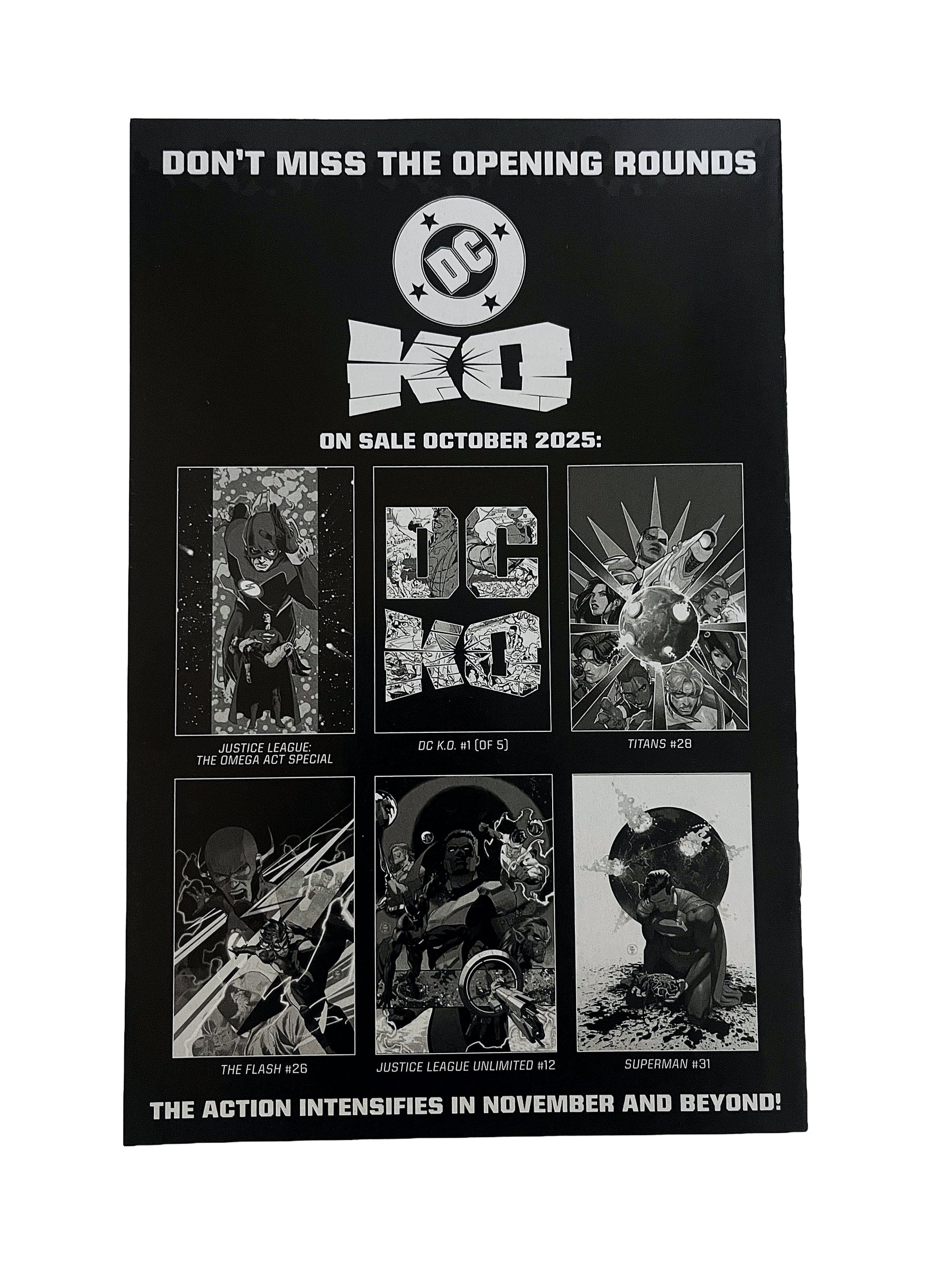 DC KO #1 (2025) SDCC Exclusive Ashcan Preview [SIGNED BY SCOTT SNYDER]