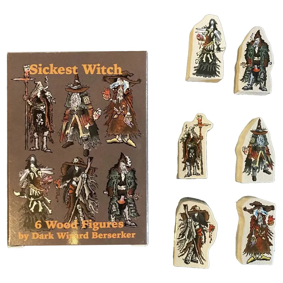 Small Party Figurine Set: Sickest Witch.
