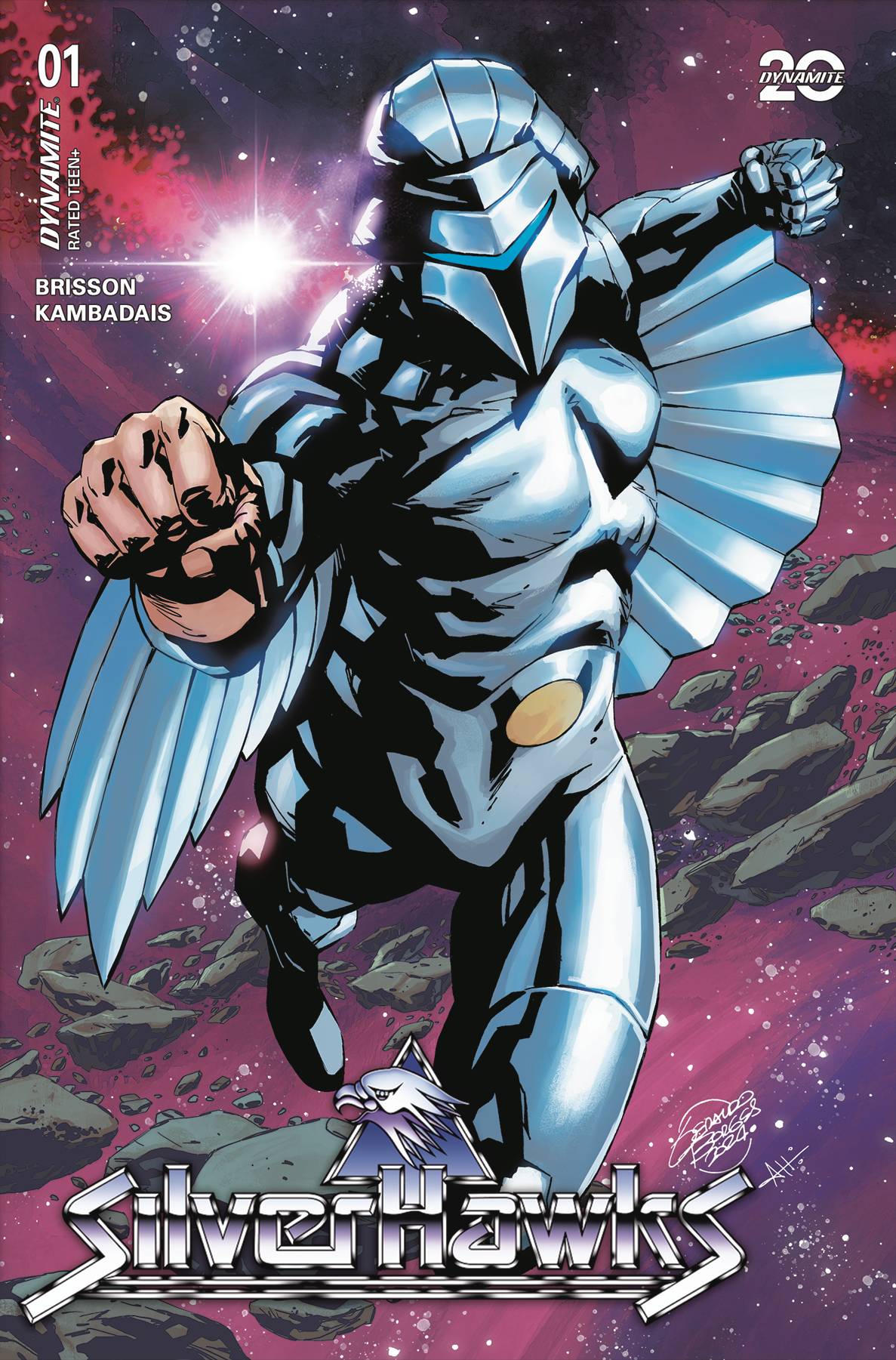 SILVERHAWKS #1 CVR D BORGES 