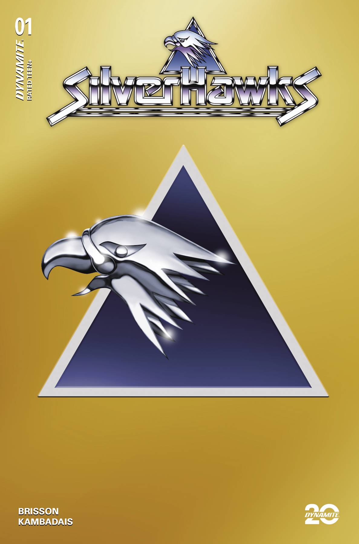 SILVERHAWKS #1 CVR X 1:20 INCV SYMBOL FOIL GOLD 