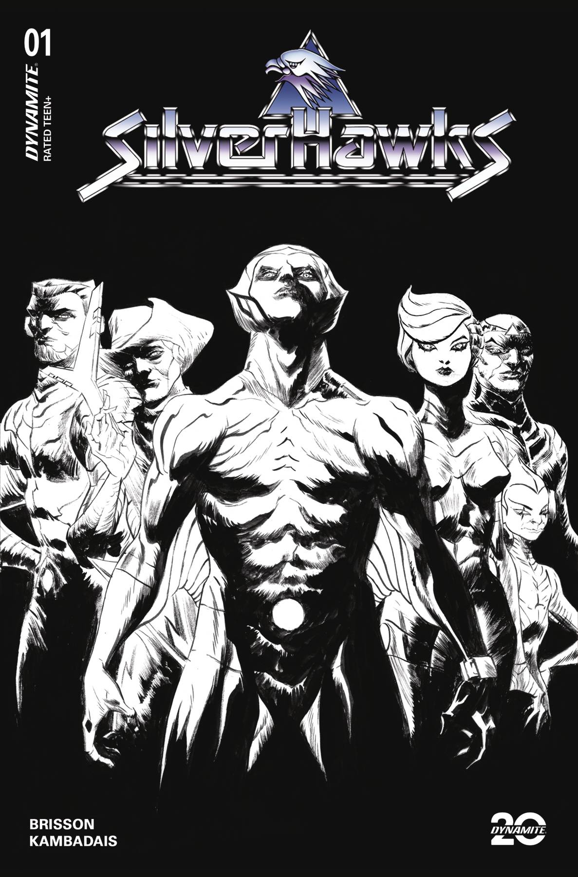 SILVERHAWKS #1 CVR ZE 1:50 INCV LEE LINE ART