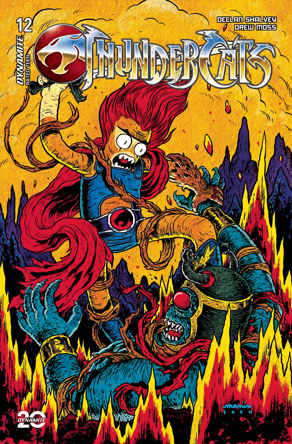 THUNDERCATS #12 CVR I MANIX FOIL