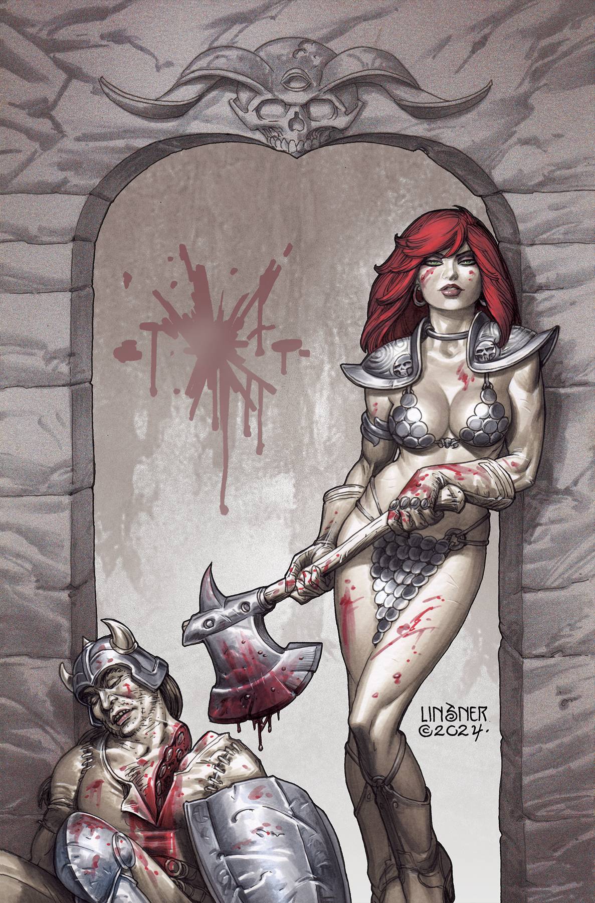 RED SONJA 2023 #18 CVR H 1:15 INCV LINSNER VIRGIN