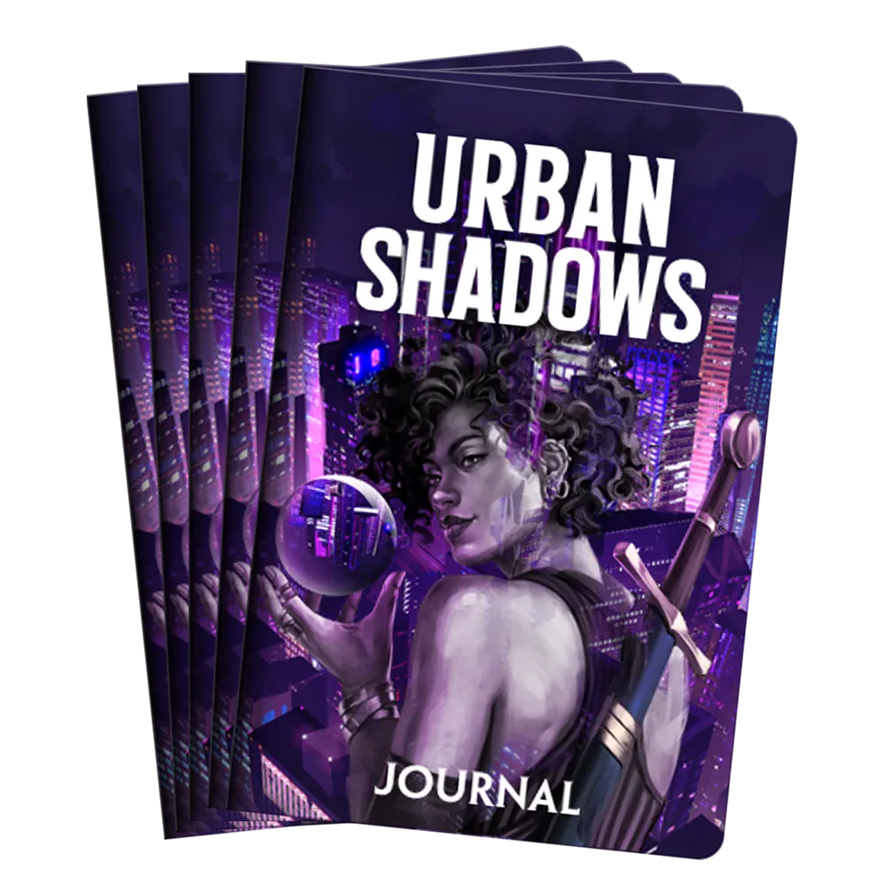Urban Shadows 2nd Edition Journal Pack.