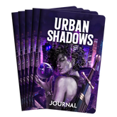 Urban Shadows 2nd Edition Journal Pack.