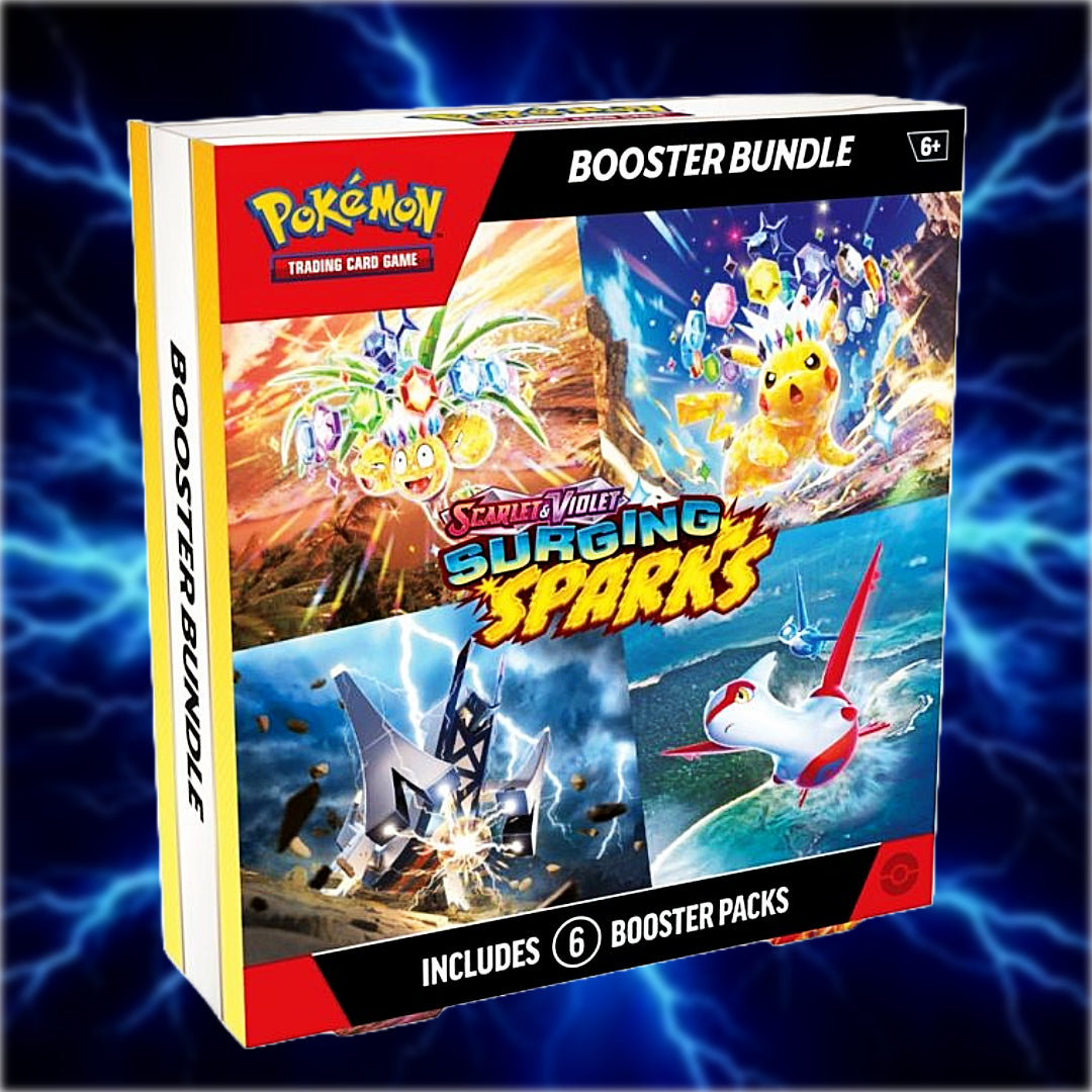 Pokémon TCG: Scarlet & Violet 8: Surging Sparks: Booster Bundle