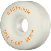 --- Skateboards > Wheels Mini-Logo: C-Cut ''2'' 52mm x 101A - White 842357149496 842357149496