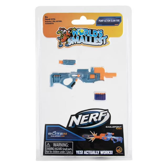 World's Smallest Nerf Blasters Dart Launcher