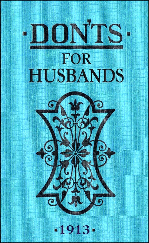 A&C Black Books > Art & Gifts > Humor Don'ts for Husbands - Book 9780713687910 MC-24860