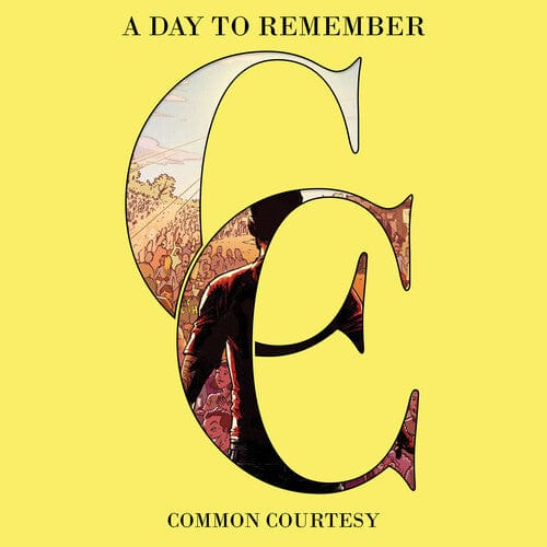 Day To Remember - Common Courtesy (Lemon & Milky Clear)