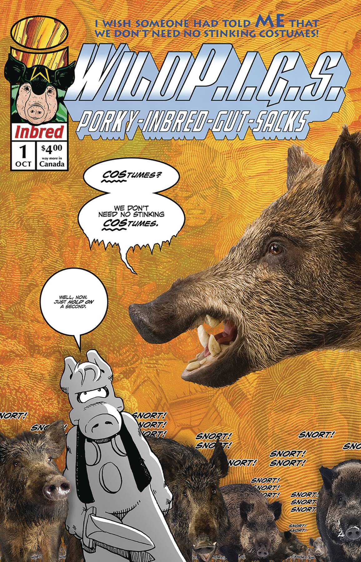 Aardvark Vanaheim Comic Books CIH PRESENTS WILD PIGS ONE SHOT 691835897226 AUG231464