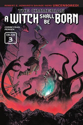 ABLAZE Comic Books CIMMERIAN A WITCH SHALL BE BORN #3 (OF 3) CVR A AURELIEN MORINIERE (MR) (Release Date: 01/27/2027) 85000892748503011 1126AZ0491